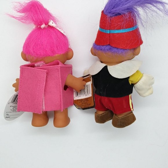 Troll Doll Lot Pinocchio Happy Birthday - Picture 2 of 3